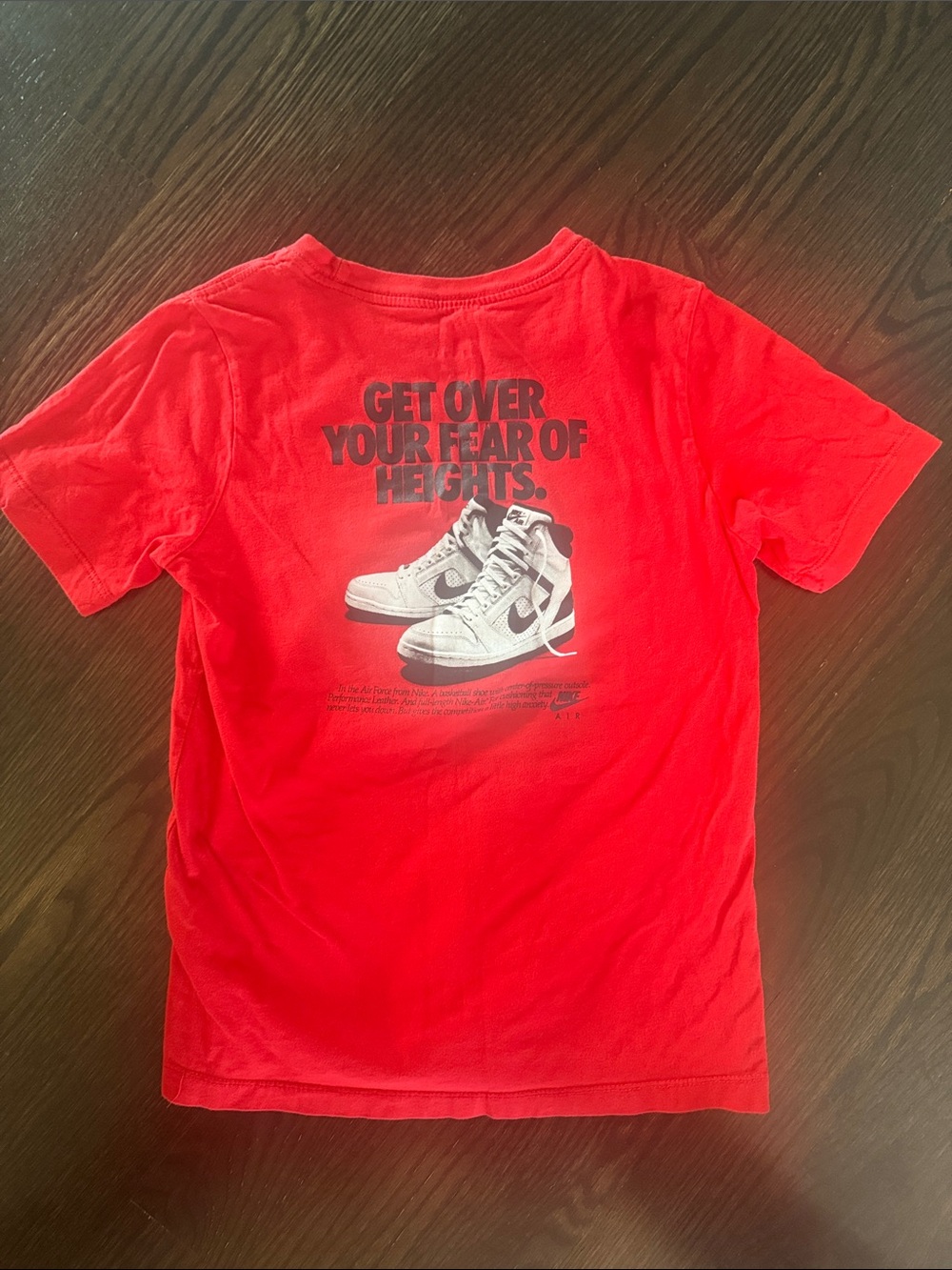 Nike Red Kids T-Shirt with Black Jordan Athletic pants - Picture 4 of 9